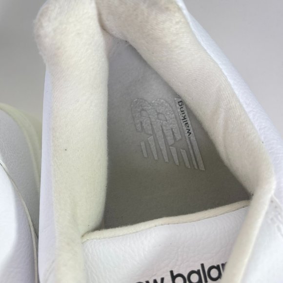 New Balance 674 Wide White Comfort Walking Shoes Size 14&16 2E Style: MW674HVW. main image 3